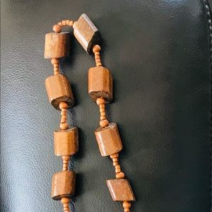 Wood necklace